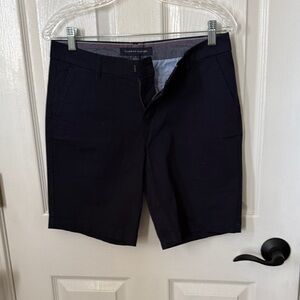 Tommy Hilfiger Women's Navy Flat Front Shorts